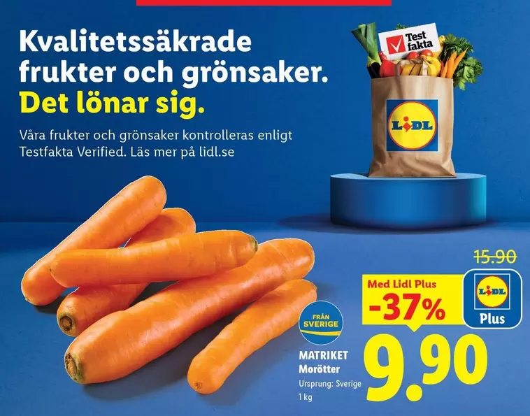 Mer - Frukter och grönsaker