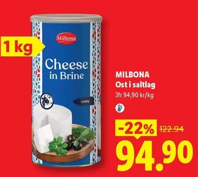 Milbona - Cheese in Brine