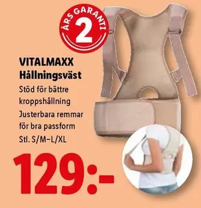 Garant - Hållningsväst
