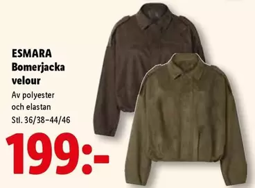 Bomerjacka velour