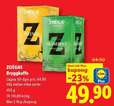 Zoegas - Bryggkaffe