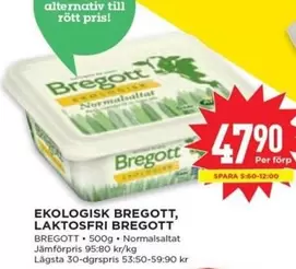 Bregott - EKOLOGISK BREGOTT, LAKTOSFRI BREGOTT