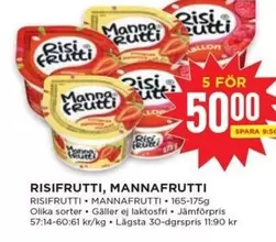 Risifrutti - RISIFRUTTI, MANNAFRUTTI