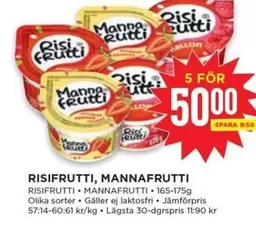 Risifrutti - RISIFRUTTI, MANNAFRUTTI