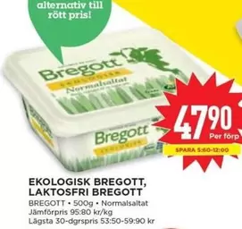 Bregott - EKOLOGISK BRE GOTT, LAKTOSFRI BRE GOTT