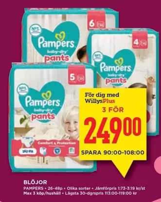 Pampers - Baby-dry pants