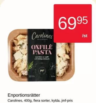 Oxfilé Pasta