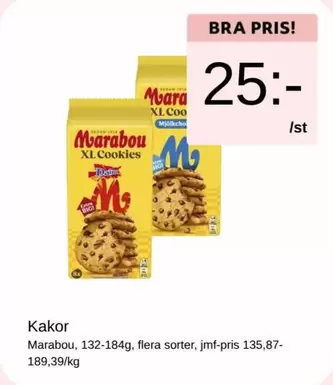 marabou - XL Cookies
