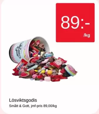 Smått & Gott - Lösviktsgodis