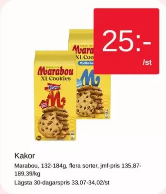 marabou - XL Cookies
