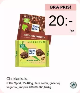 Ritter Sport - Chokladkaka