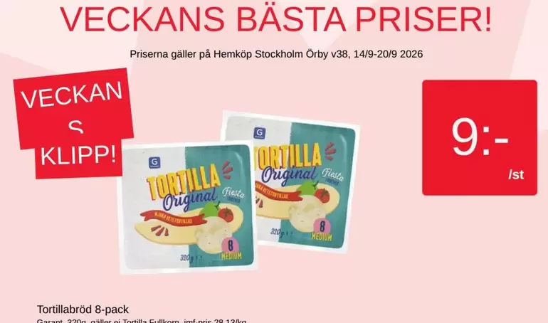 Garant - Tortillabröd