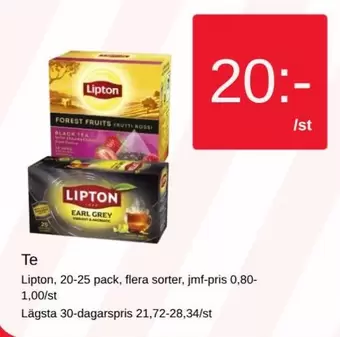 Lipton - Te