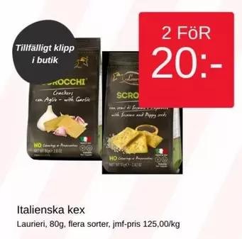 Italienska kex
