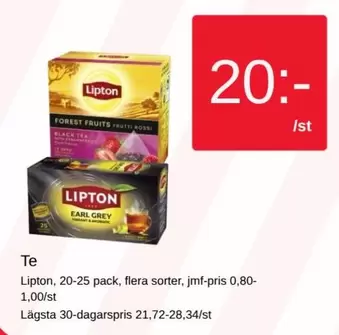 Lipton - Te