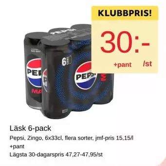 Pepsi - L
k 6-pack