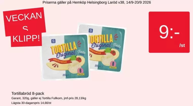 Garant - Tortillabröd