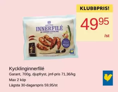 Garant - Kycklinginnerfilé