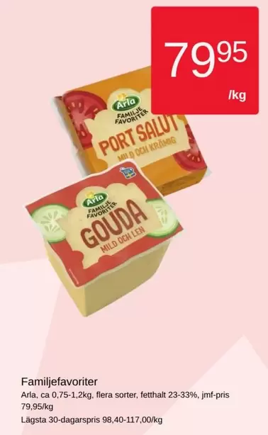 Arla - Familjefavoriter