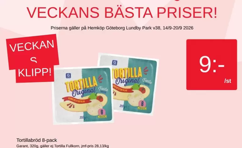 Garant - Tortillabröd