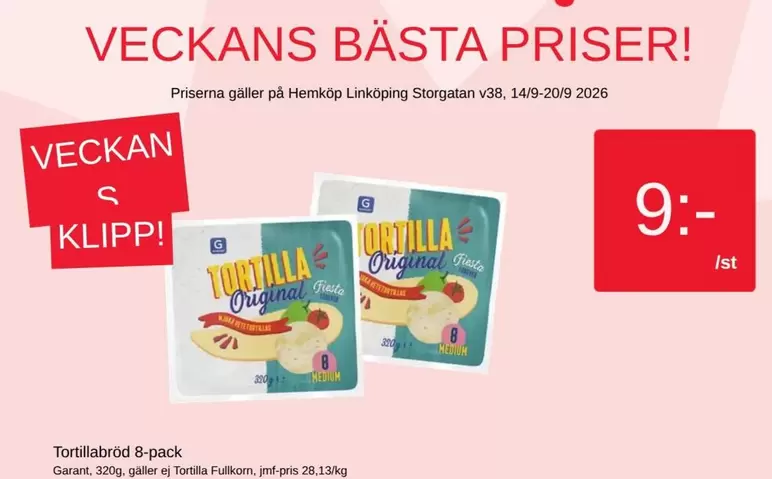 Garant - Tortillabröd