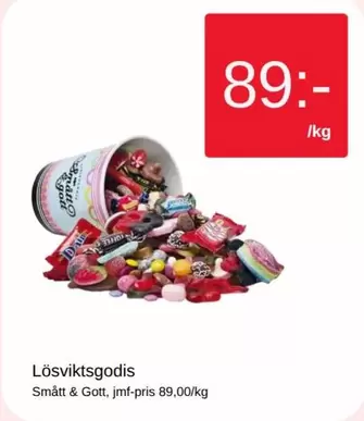 Smått & Gott - Lösviktsgodis