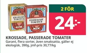 Garant - Krossade, Passerade Tomater