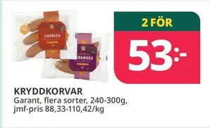 Garant - KRYDD KORVAR