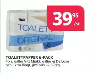 Fixa - TOALETTPAPPER 6-PACK