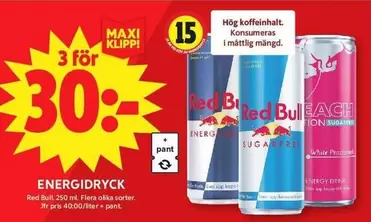 Red bull - Energidryck