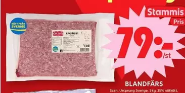 Scan - Blandfärs