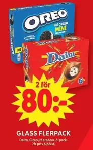 Daim - Glass Flerpack
