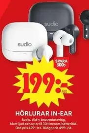 Hörlurar In-Ear
