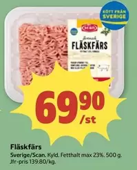 Scan - Fläskfärs