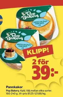 Pop bakery - Pannkakor