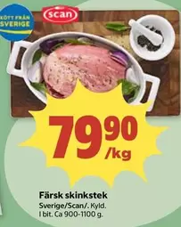 Scan - Färsk skinkstek