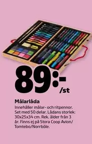 Coop - Målar låda
