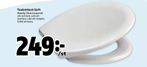 Toalettlock Soft