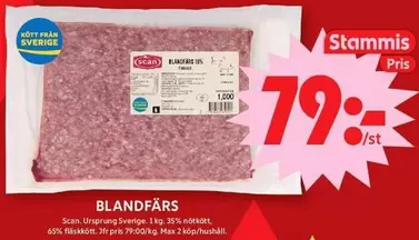 Scan - Blandfärs