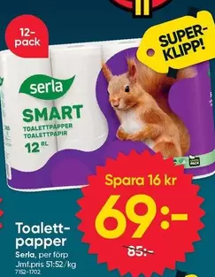 Serla - Toalettpapper