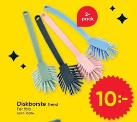 Diskborste Trend 6847-16014