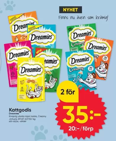 Dreamies - Kattgodis