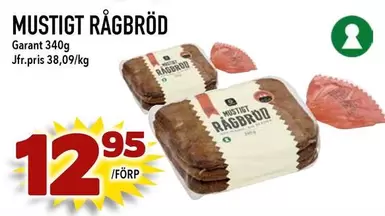 Garant - MUSTIGT RÅGBRÖD
