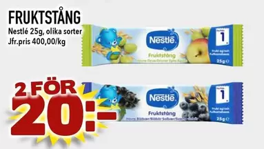 Nestlé - Fruktstång