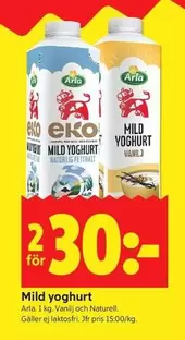Arla - Mild yoghurt