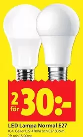 LED Lampa Normal E27