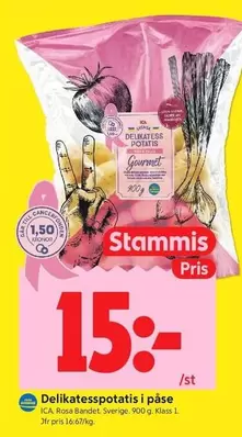 Gourmet - Delikatesspotatis i påse