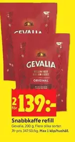 gevalia - Snabbkaffe refill