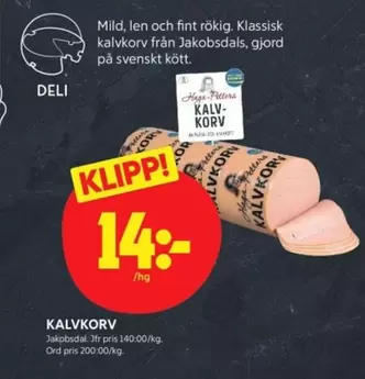 Jakobsdal - KALVKORV