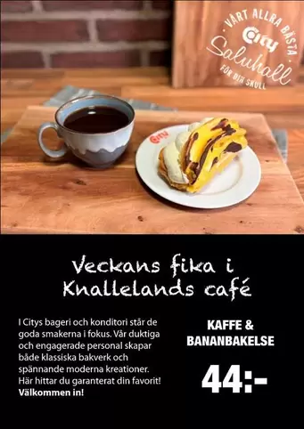 Favorit - Kaffe & Bananbakelse